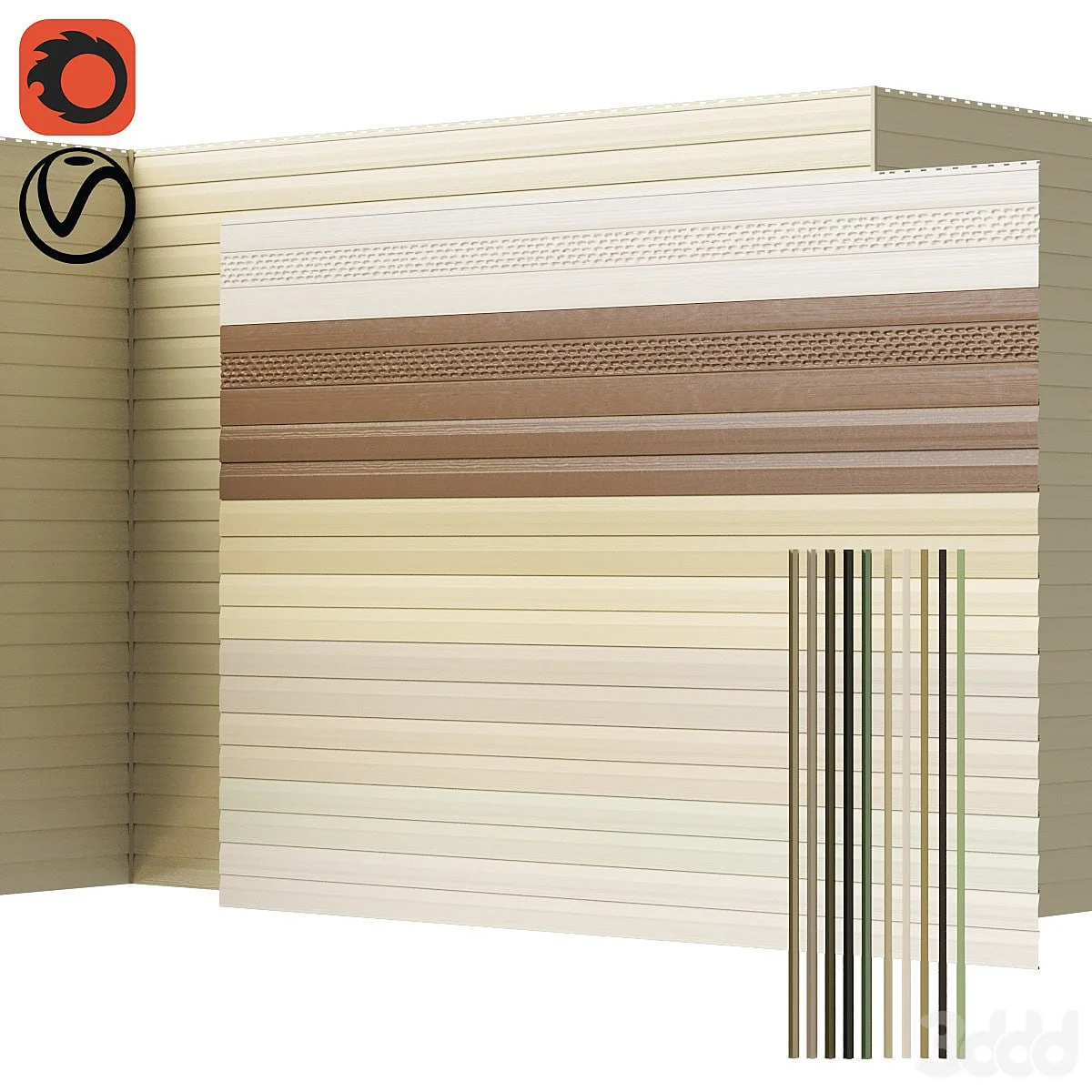 PVC siding